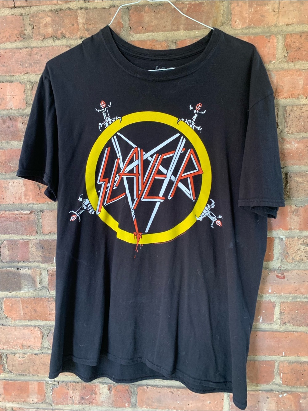 Slayer Shirt Men's Size XL like new